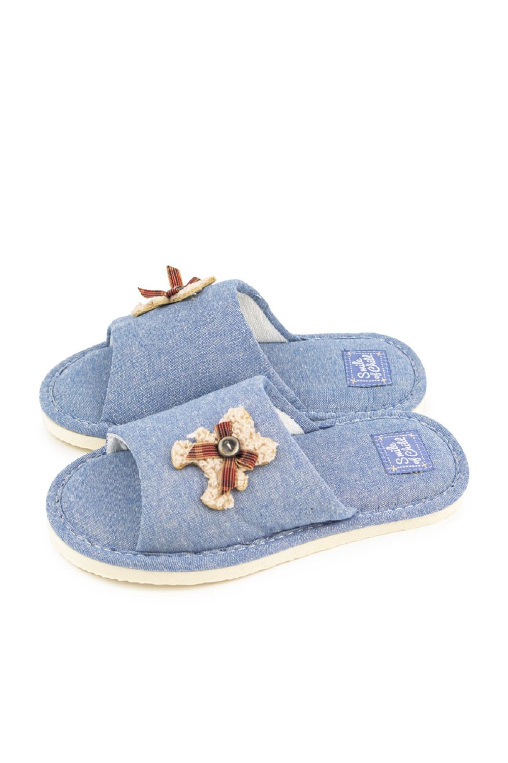 Туфли комнат. детские А-83-006-04 отк - голубой