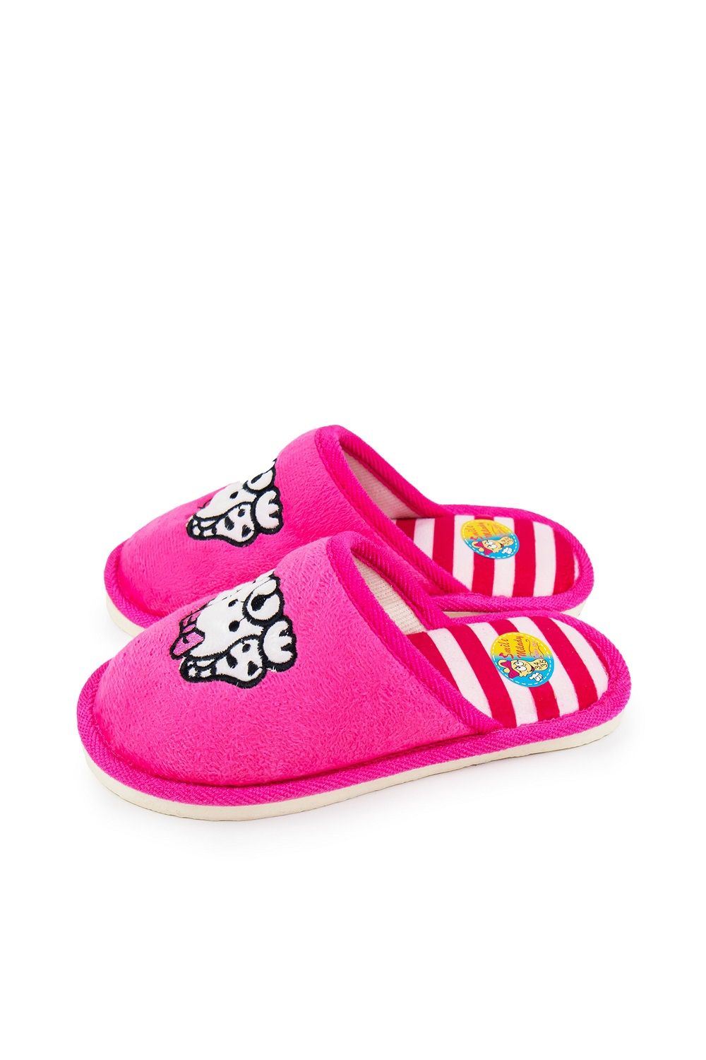 Туфли комнат. детские А-70F-016-07 зак - розовый