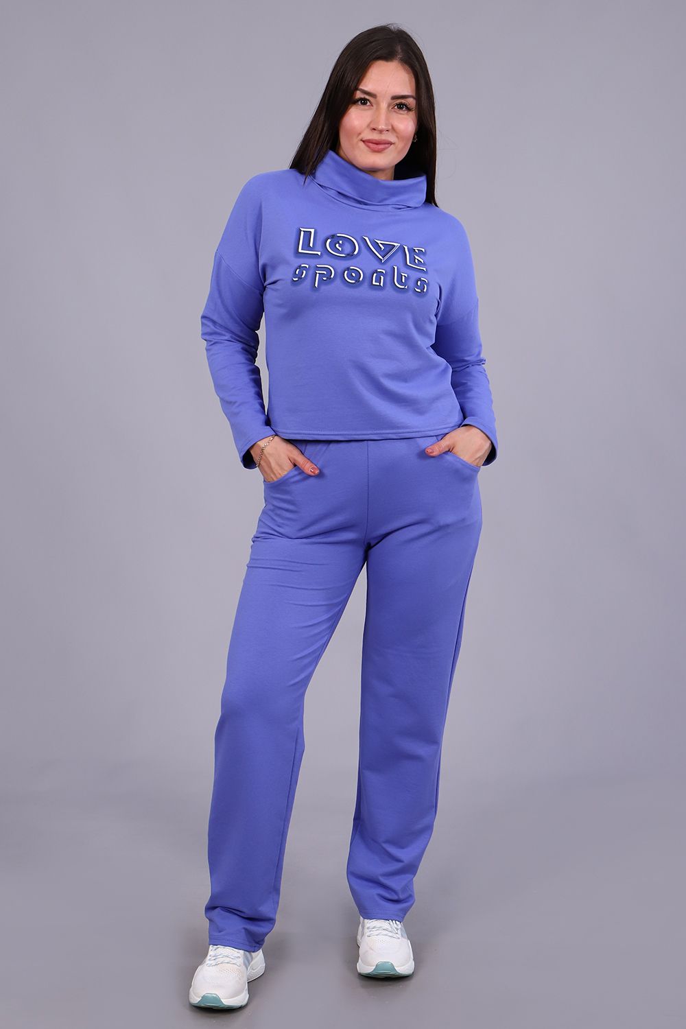 Костюм 24886 - сиреневый