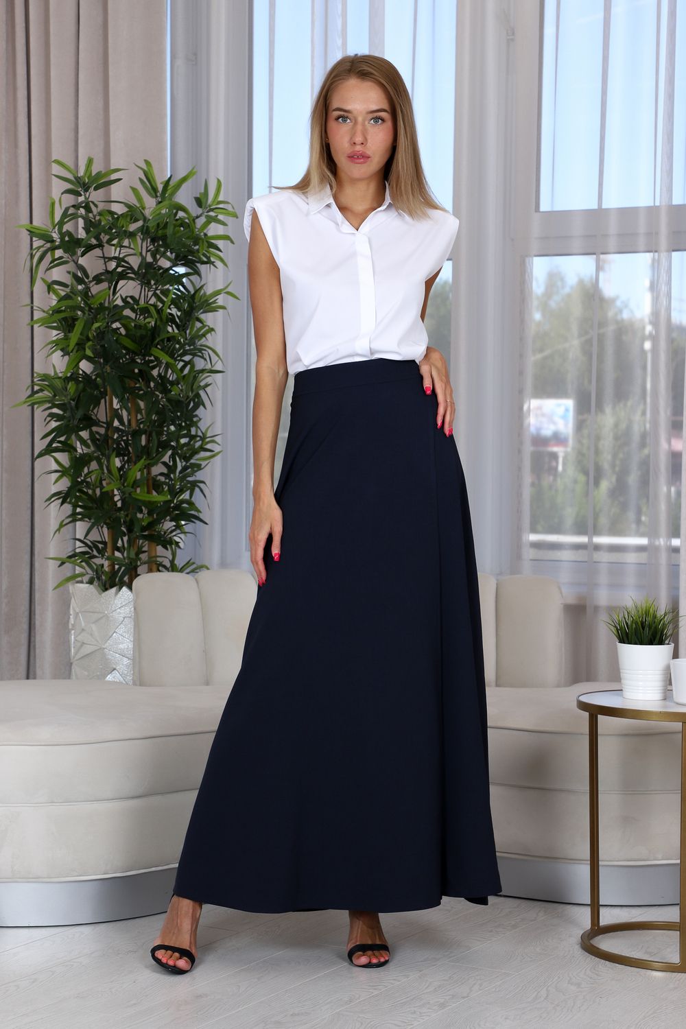 Юбка Ю030 - синий