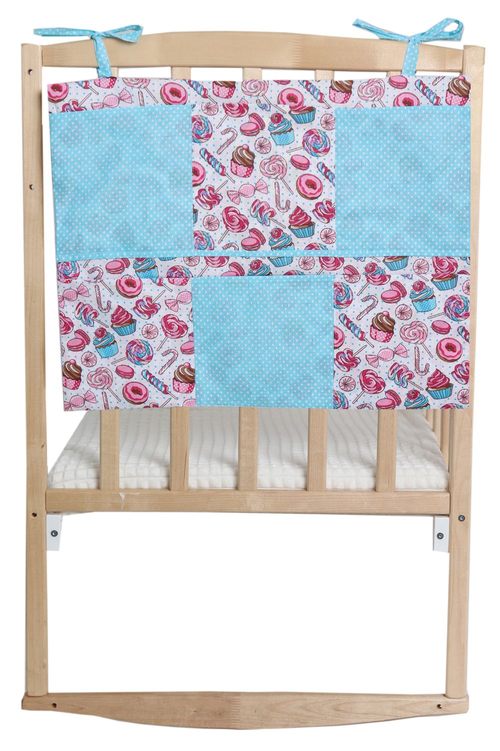 Органайзер на детскую кроватку арт. ККР/пироженки