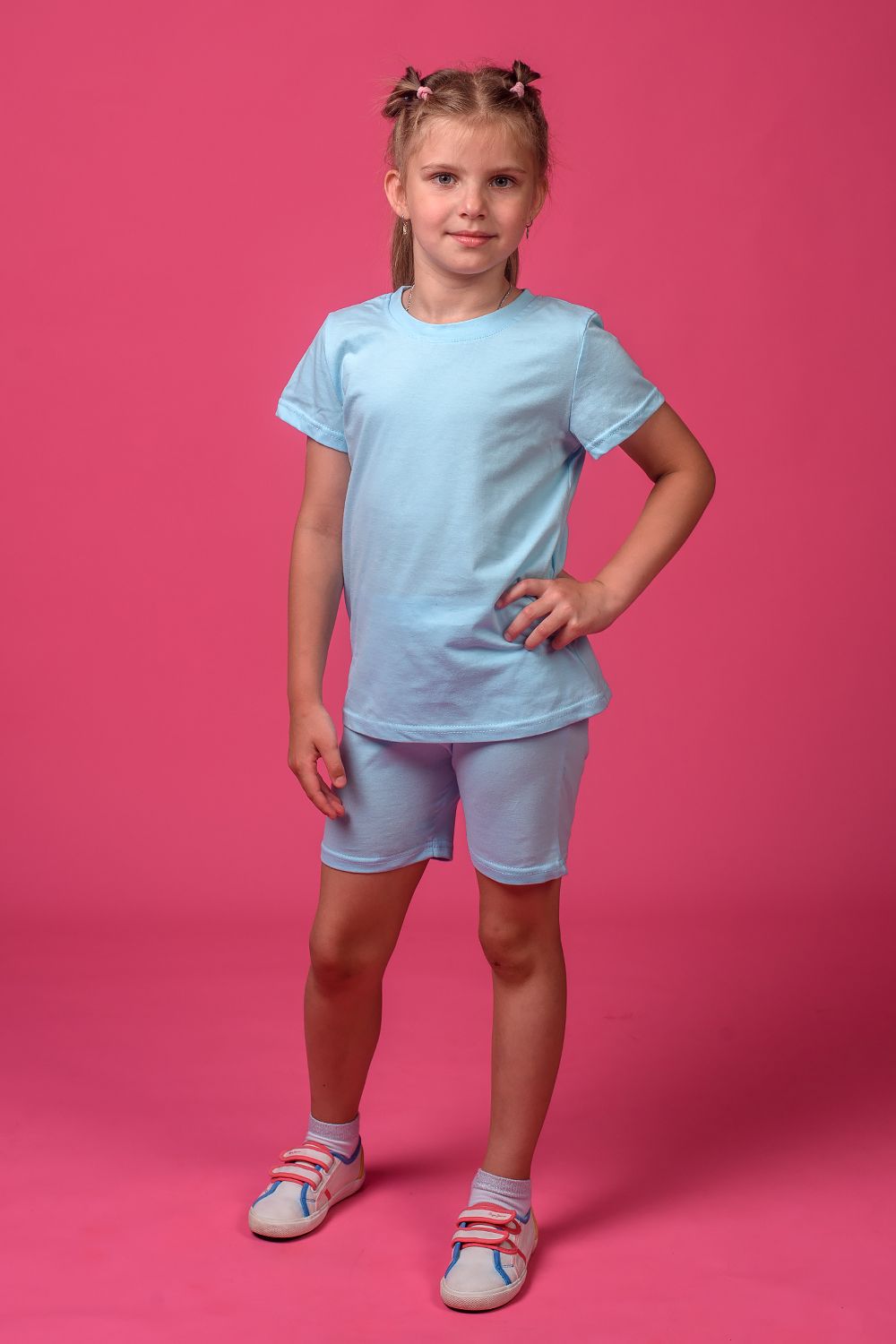 Футболка 11735 - голубой