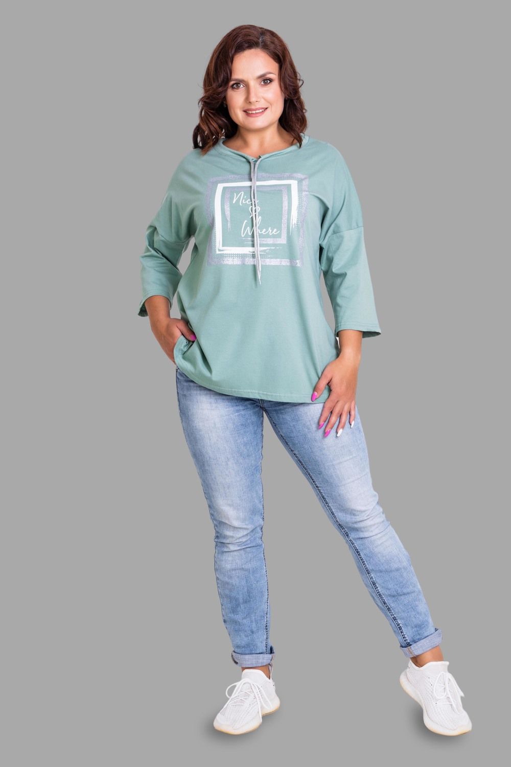 Футболка 50518 - зелёный