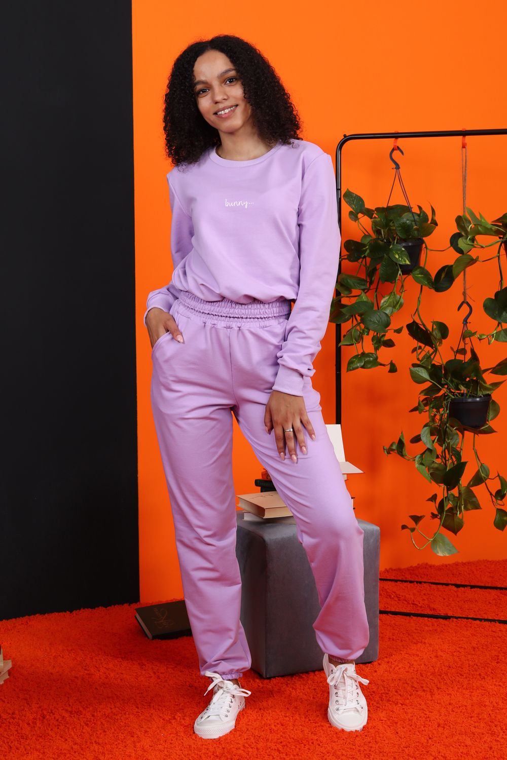 Костюм 15358 - лиловый