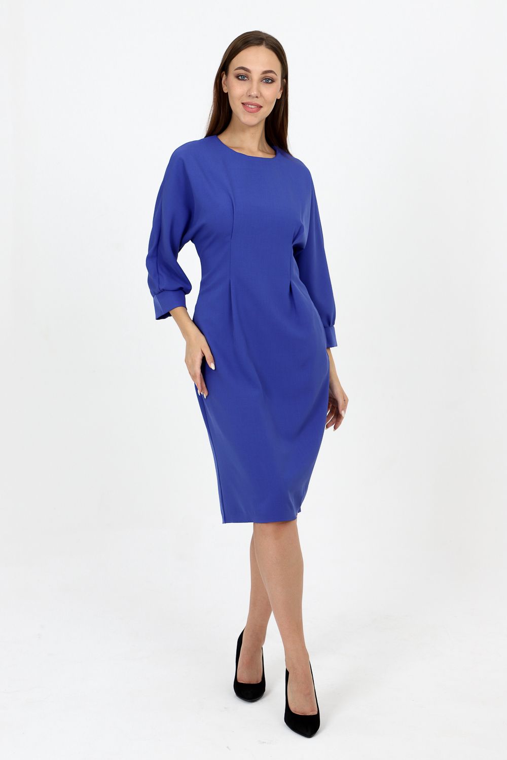 Платье 20655 - васильковый