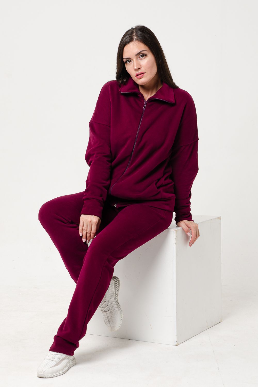 Костюм 6756 - винный