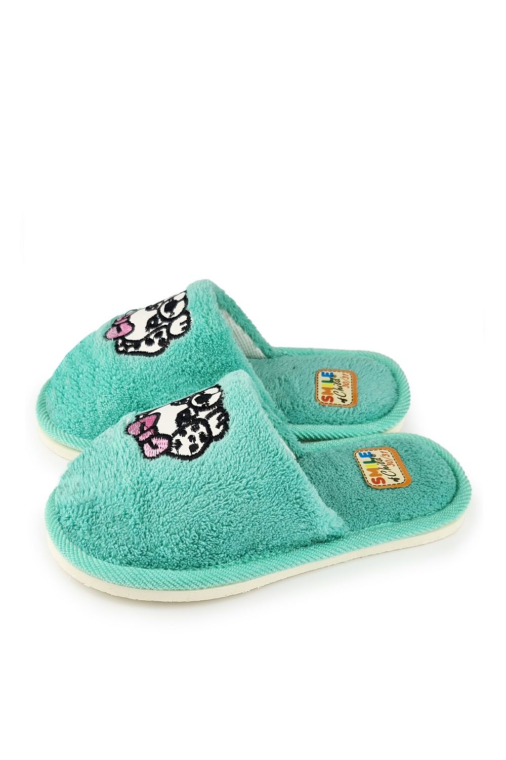 Туфли комнат. детские А-70F-016-19 зак - бирюзовый