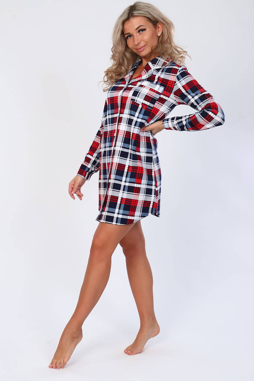 Халат 71031 - розовый