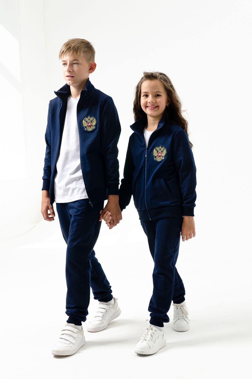 Костюм Россия Темно-синий детский - темно-синий
