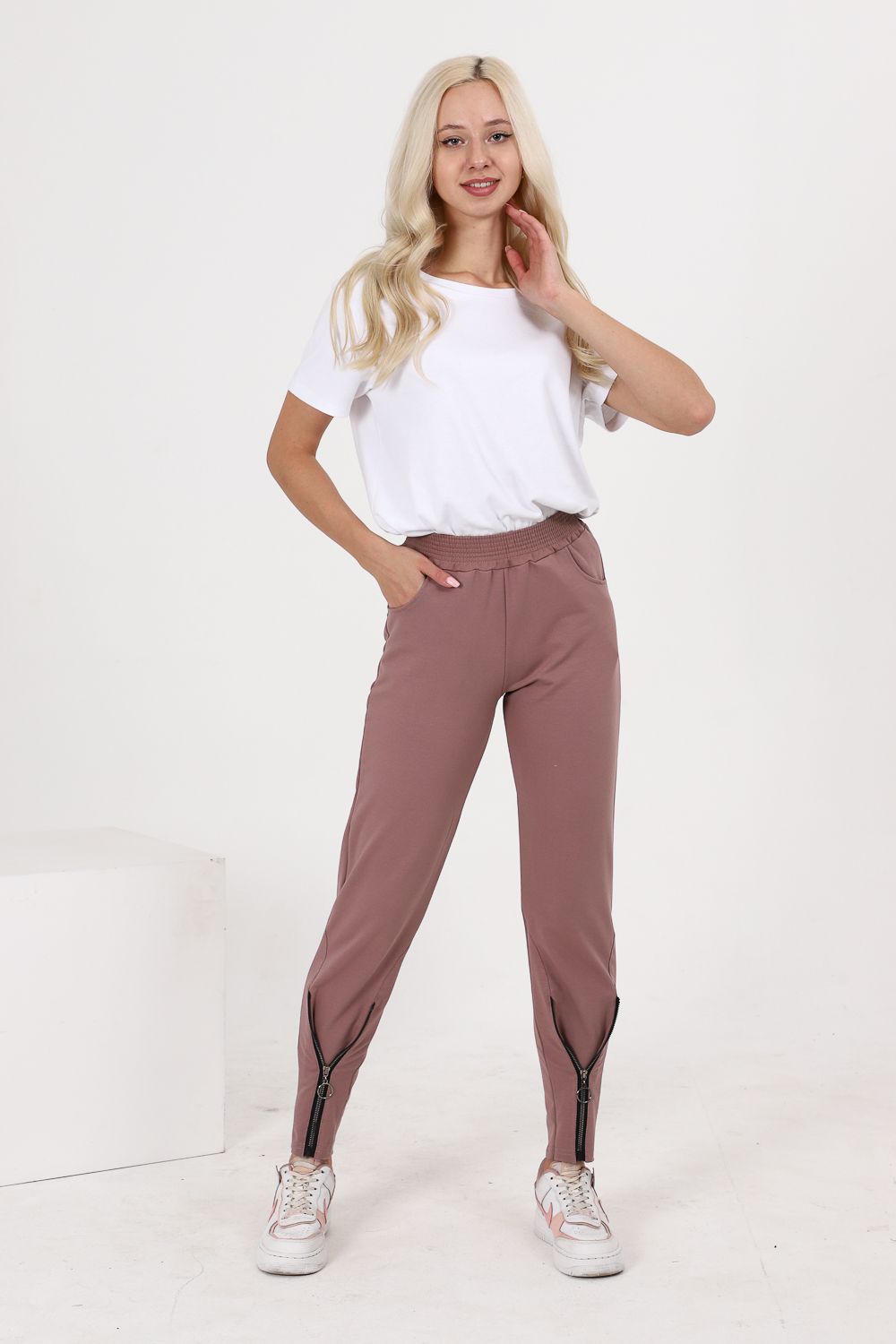 Брюки 8290 - капучино