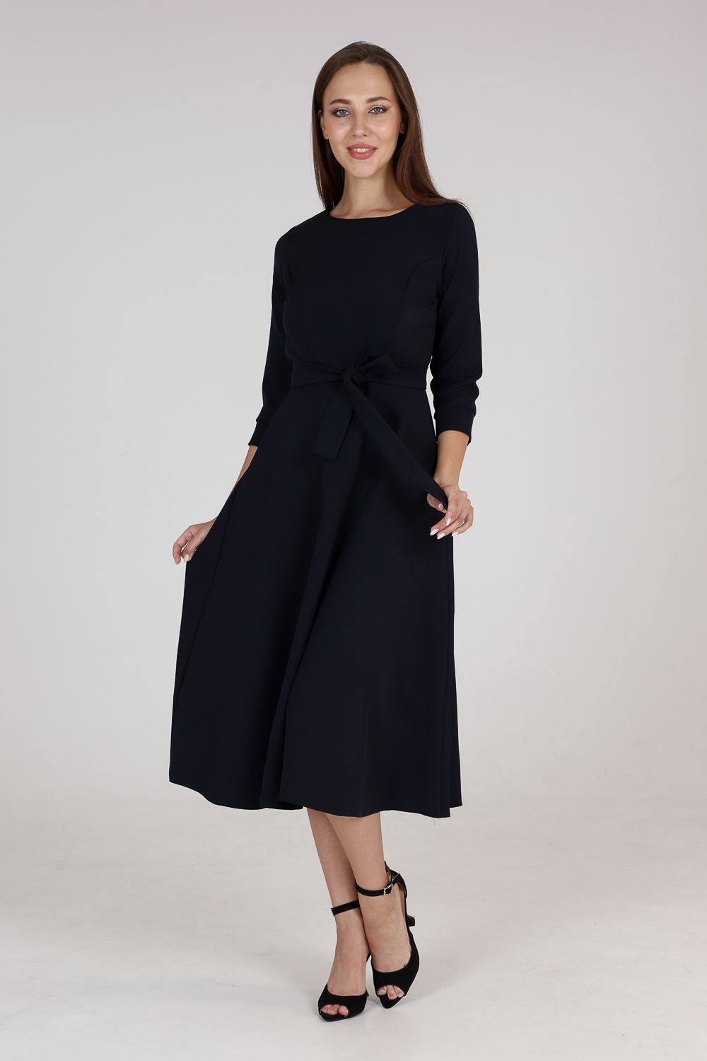 Платье 20653 - темно-синий