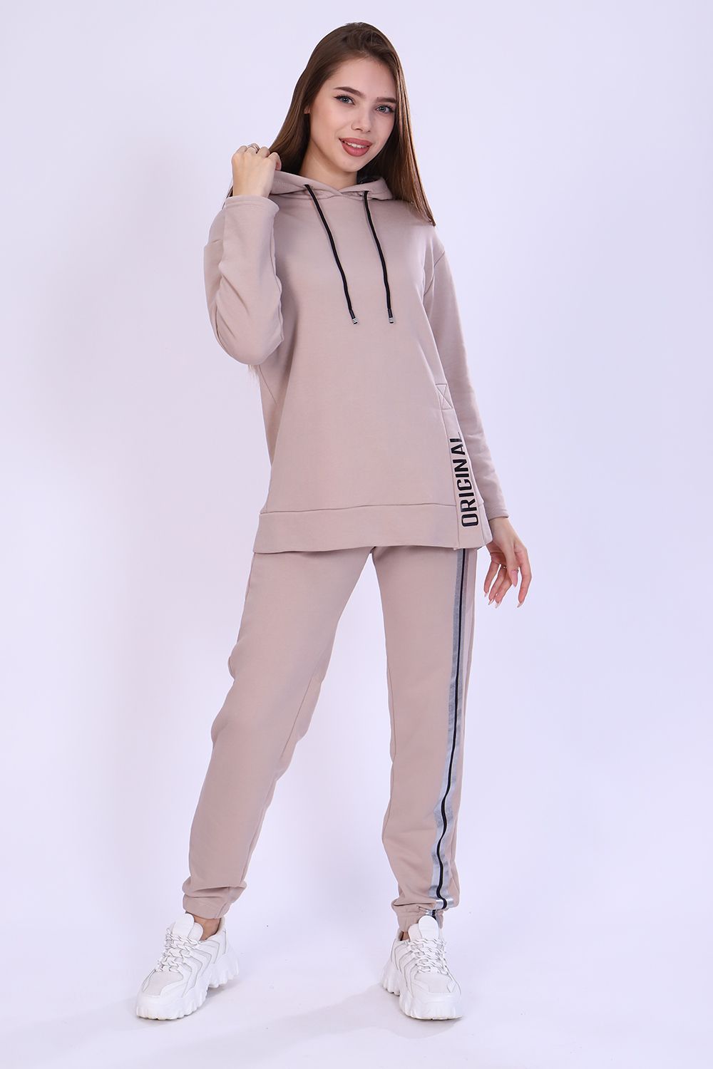 Костюм 24894 - бежевый