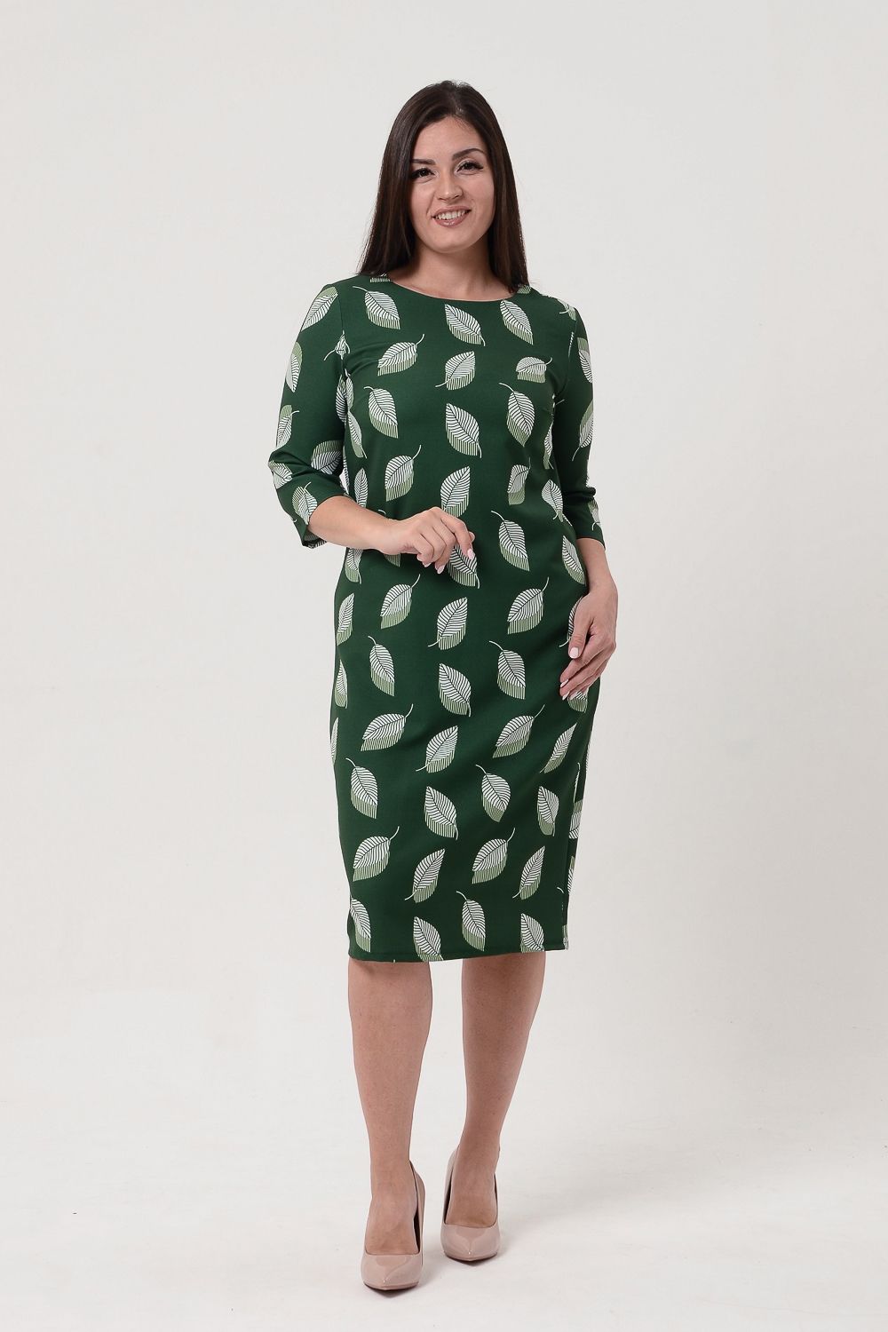 Платье 20656 - зеленый