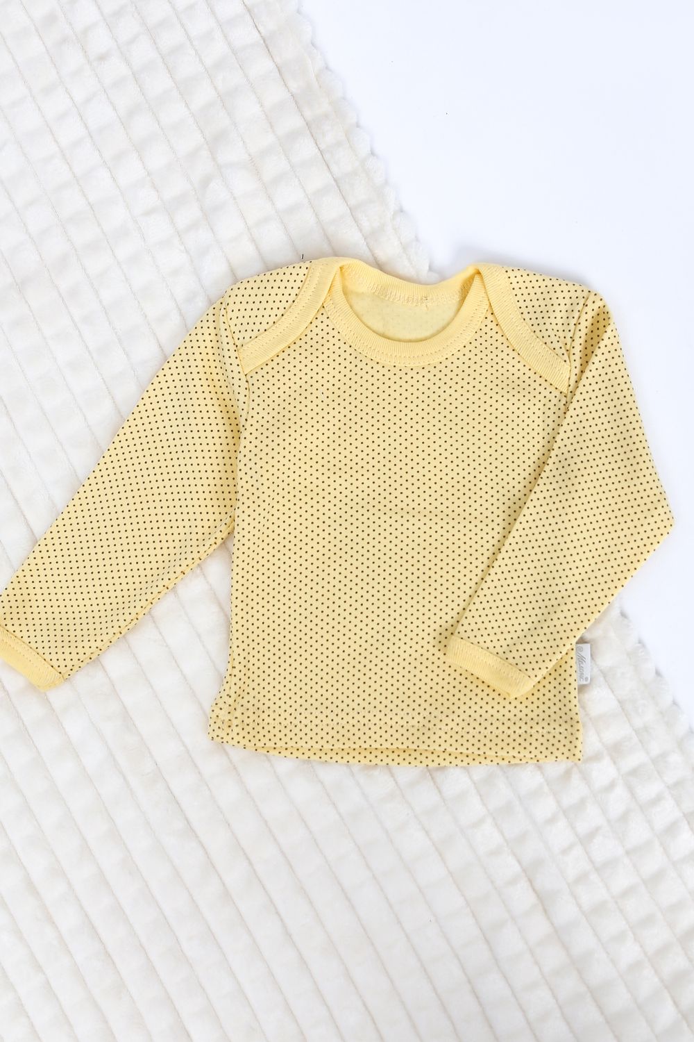 Футболка 1704-2 дл. рукав детская - желтый