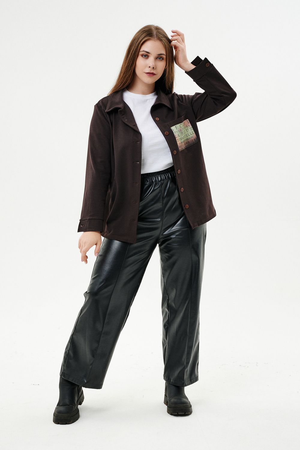 Туника 9159 - шоколад