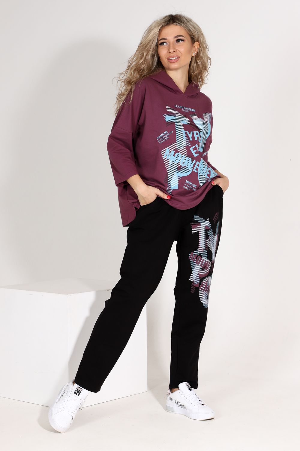 Костюм 46536 - виноград