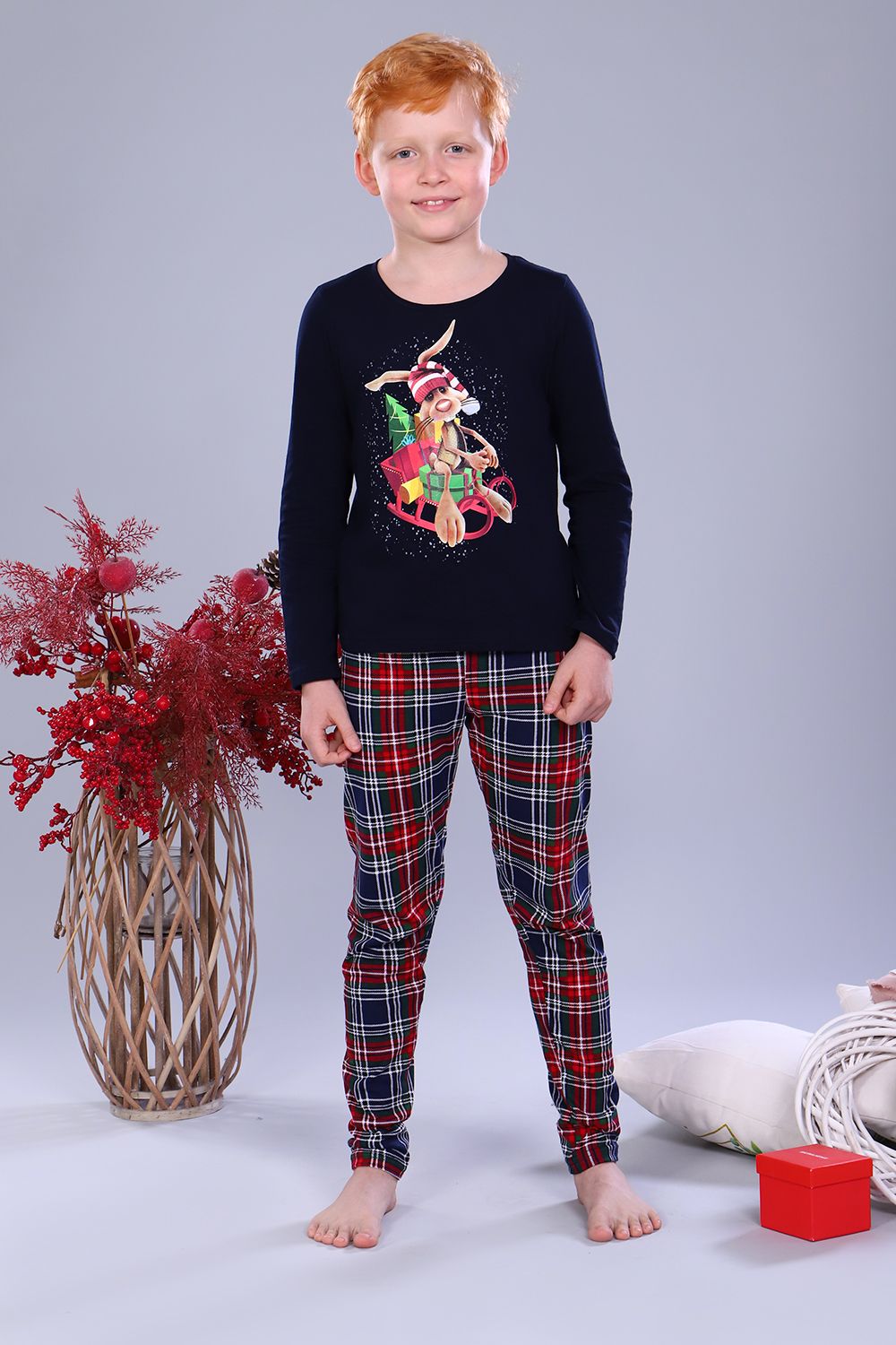 Пижама 10890 - синий