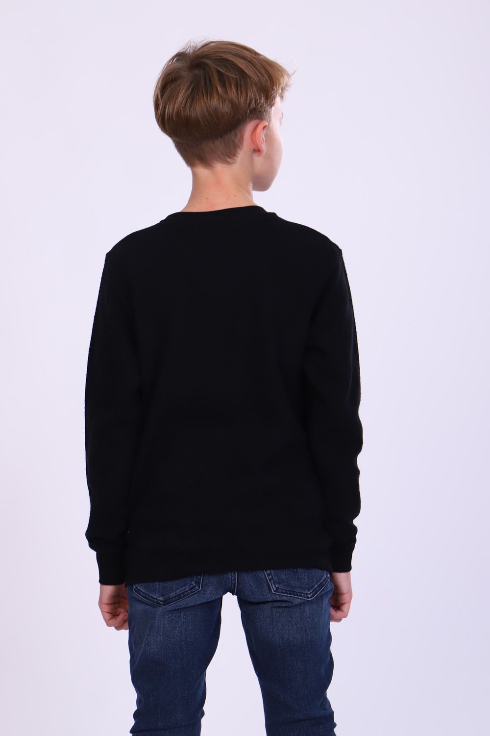 Джемпер 17589 детский - черный