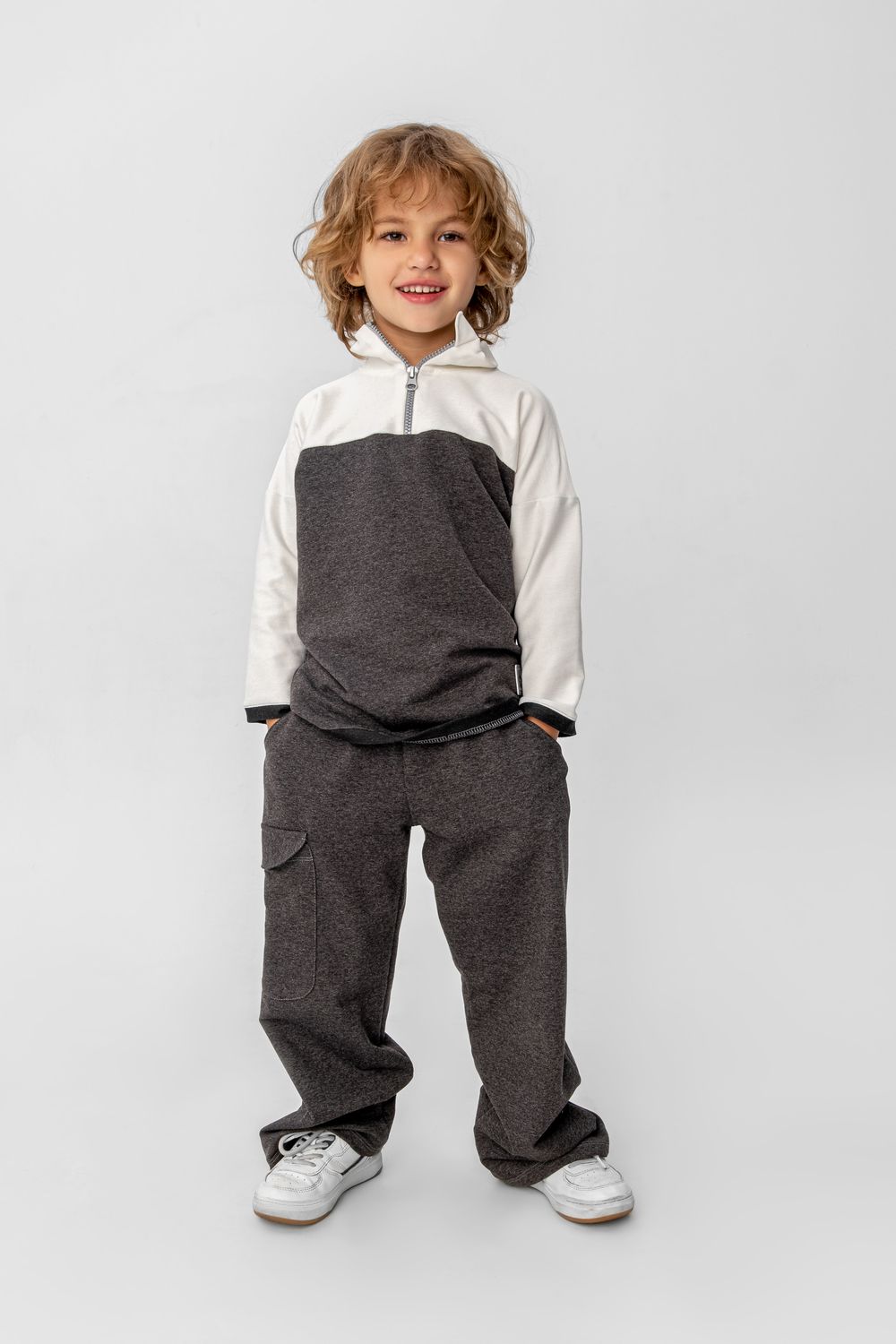 Костюм Мерлин Серый - серый