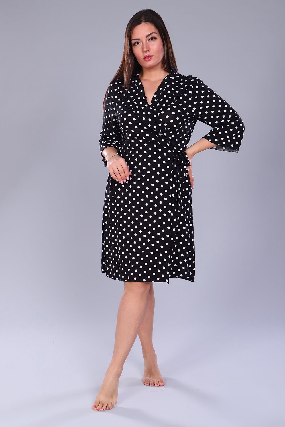 Халат 78505 - черный