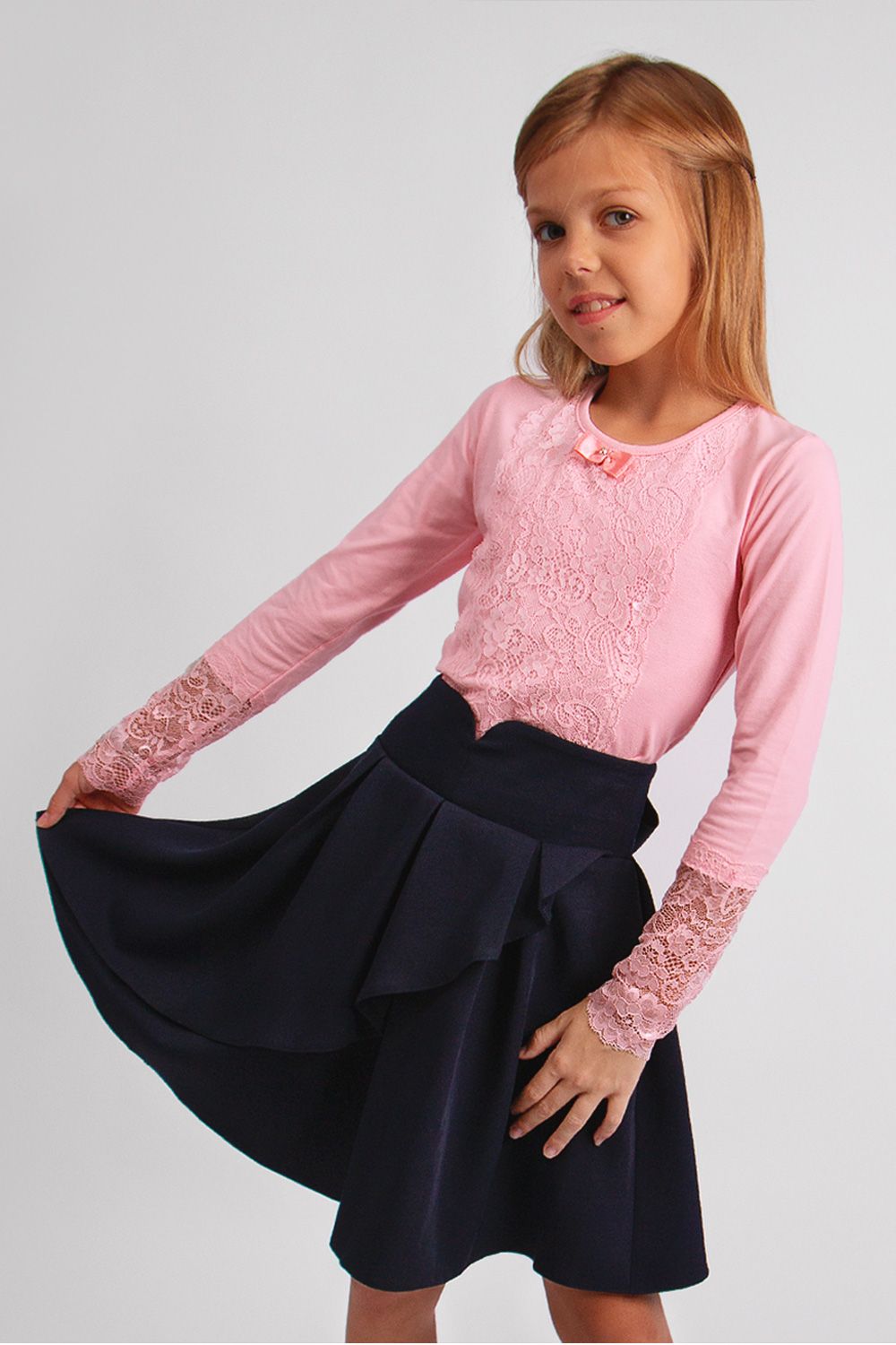 Блузка для девочки SP62999 - розовый