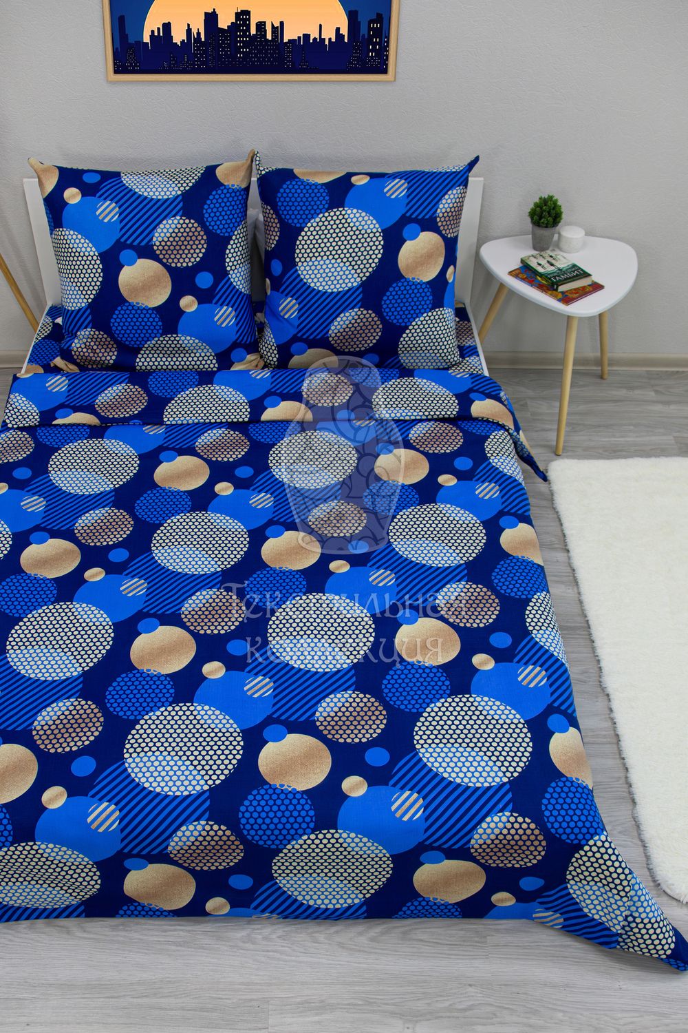 КПБ бязь 125гр/м2 Текстильная коллекция (Оливер)