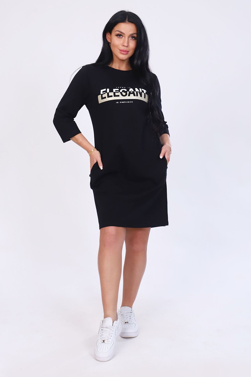 Туника 55043 - черный