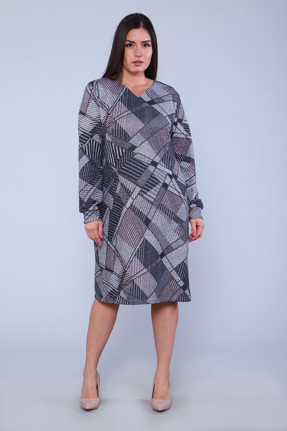 Платье Помпей - абстракция