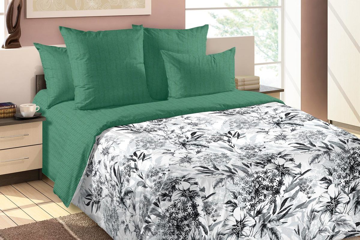 Постельное белье Аурелия 1, Перкаль - серый