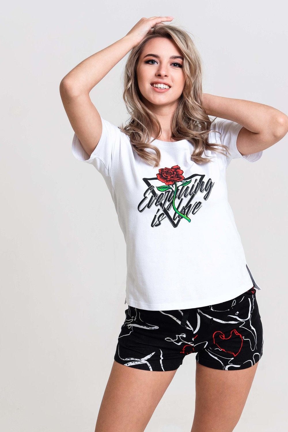 Пижама 30536 - белый