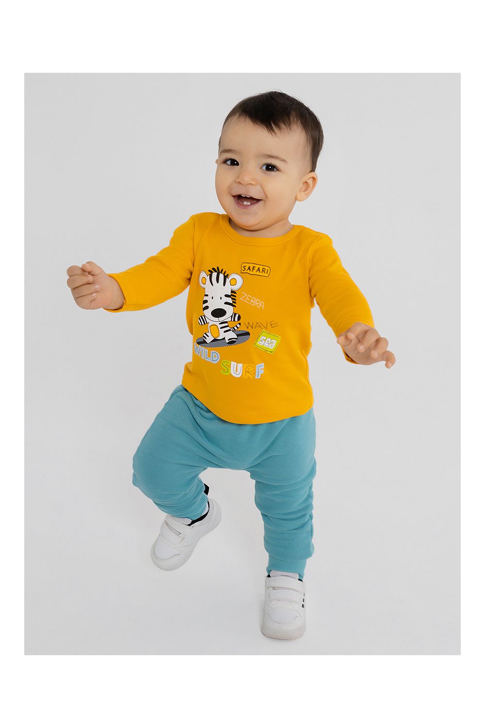 Джемпер интерлок Барт 20735 - желтый