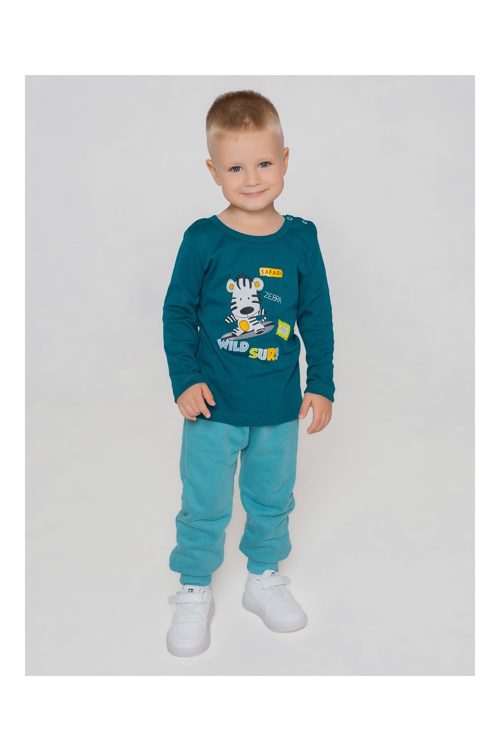 Джемпер интерлок Барт 20735 - еловый