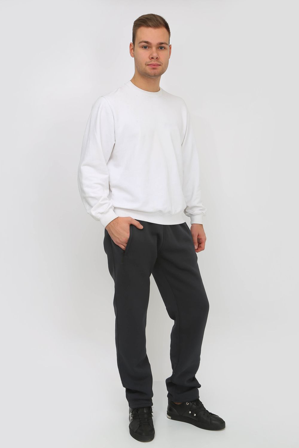 Брюки 22232 - фумэ