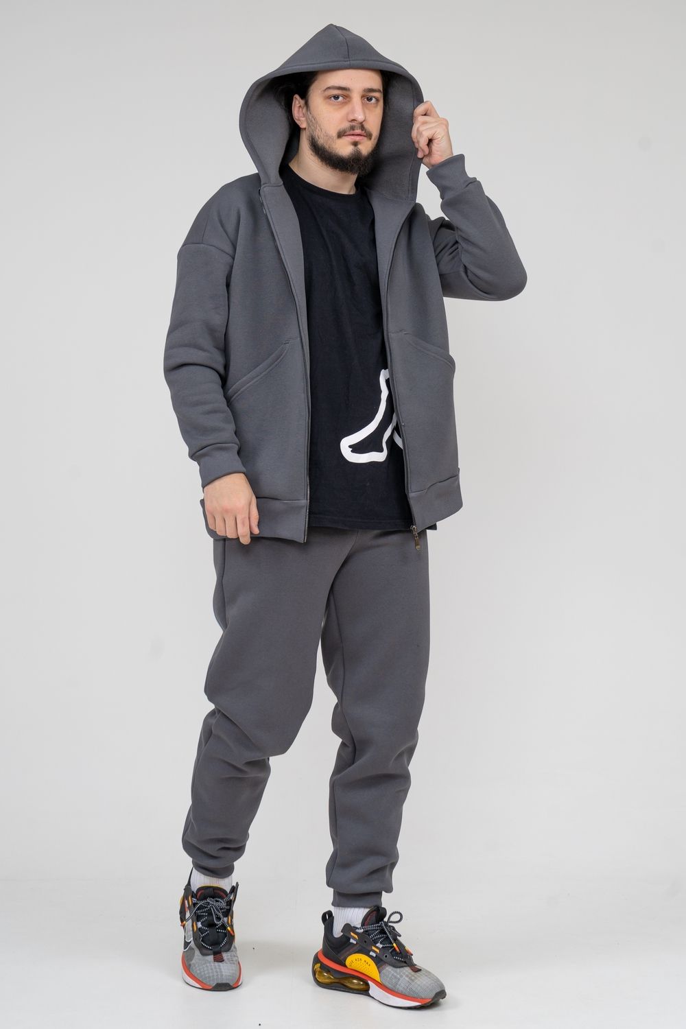 Брюки 36606 - серый