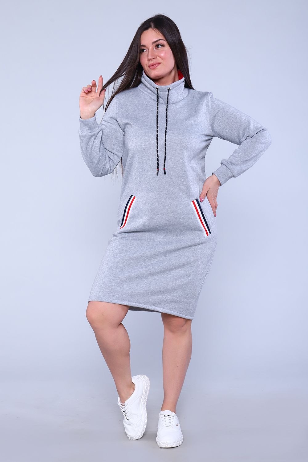 Платье 52231 - серый