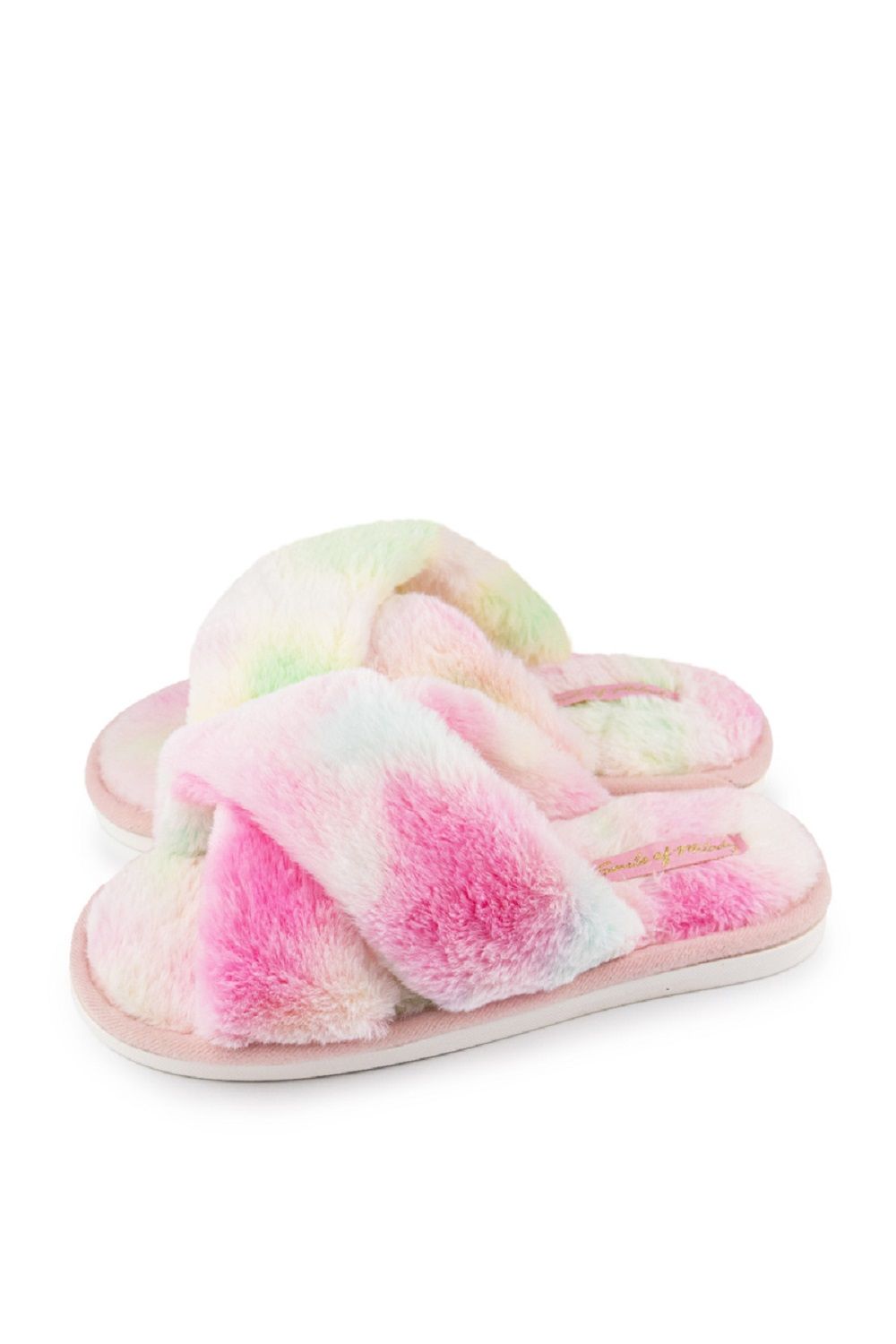 Туфли комнат. жен. 352-348-07.7 отк - розовый