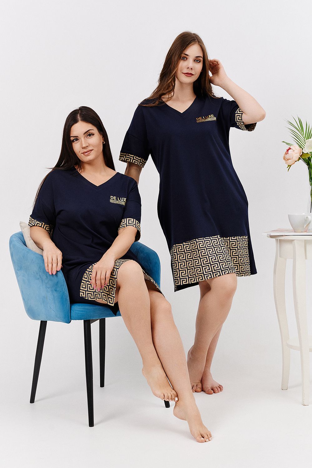 Туника 8310 - темно-синий