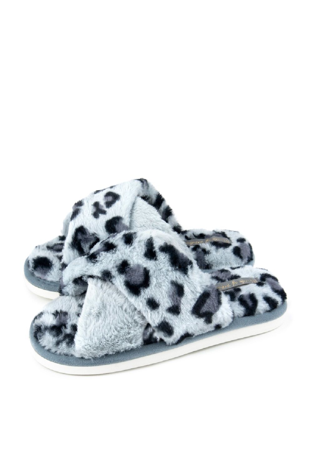 Туфли комнат. жен. 352-164-18 отк - серый