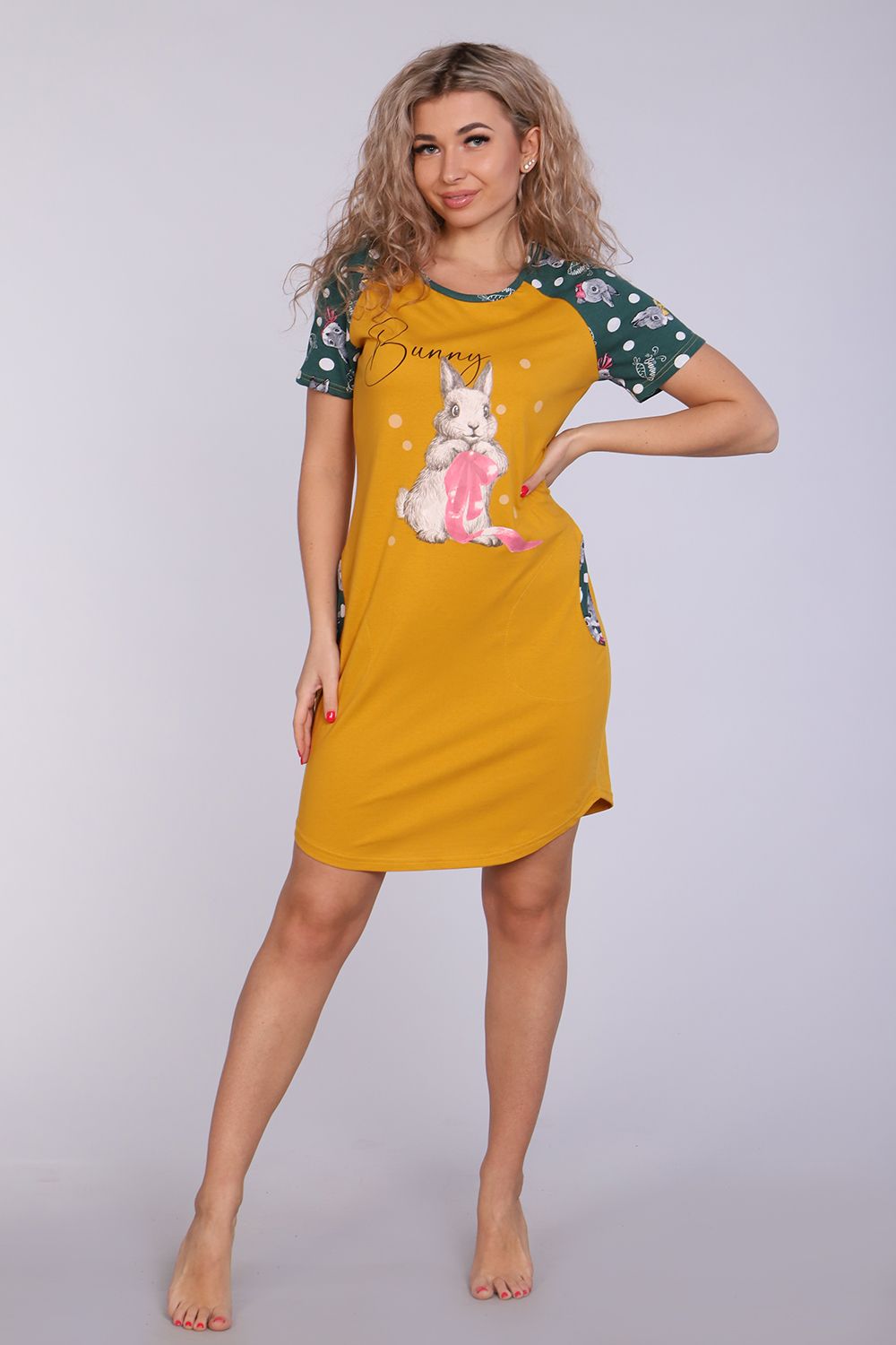 Туника 71049 - темно-зеленый