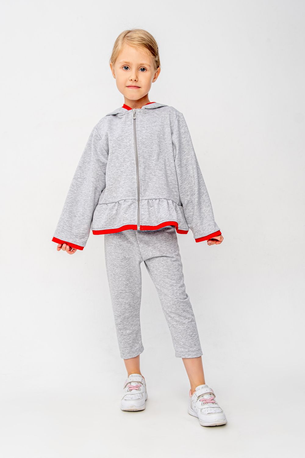 Костюм Эмми серый - серый