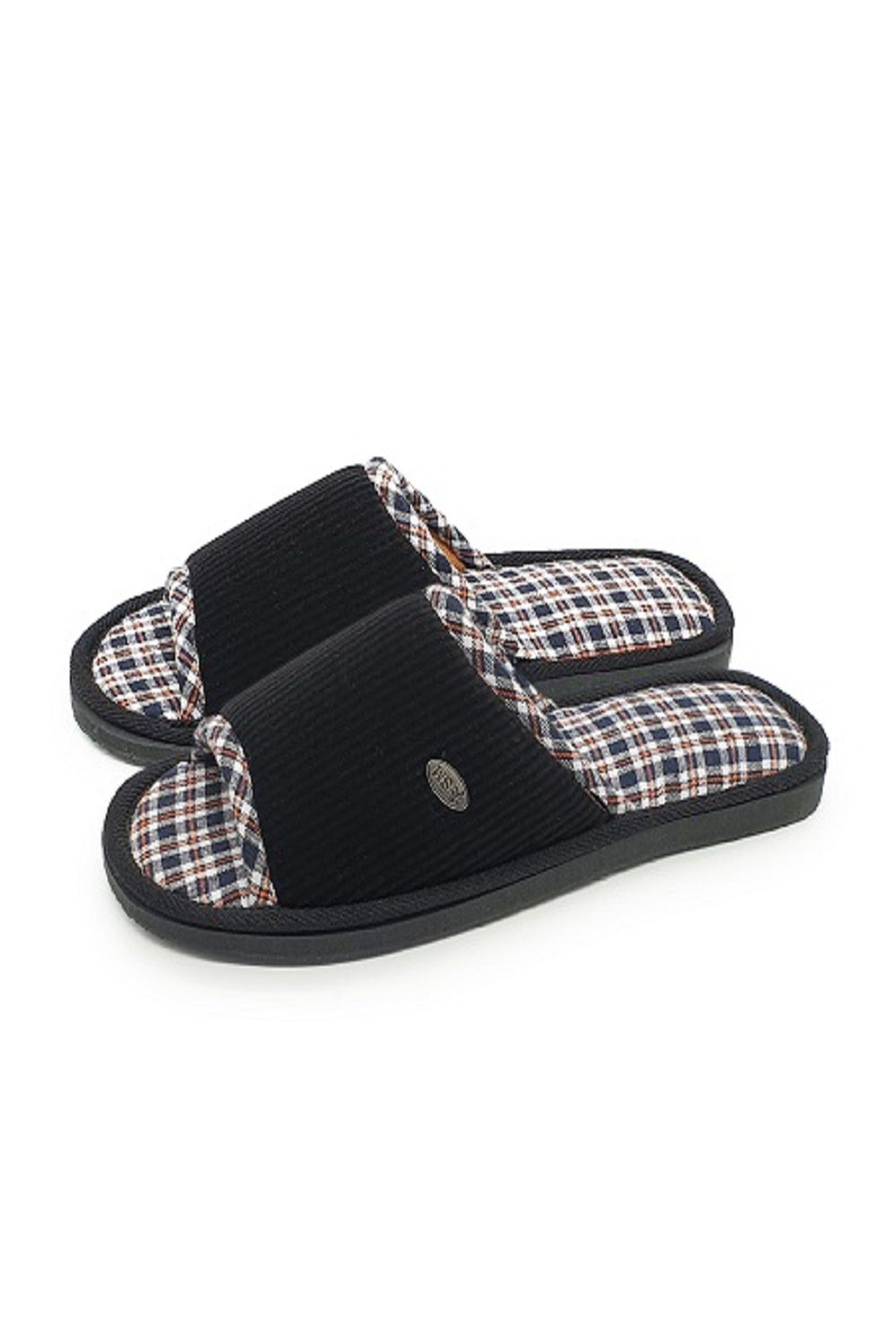 Туфли комнат. муж. А-56-201-01 отк - черный