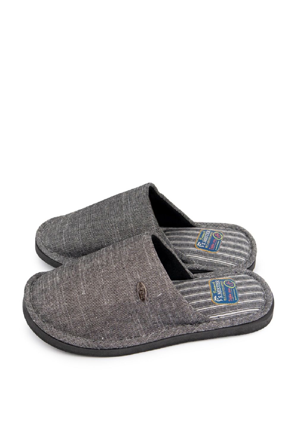 Туфли комнат. муж. А81-006-01 зак - черный