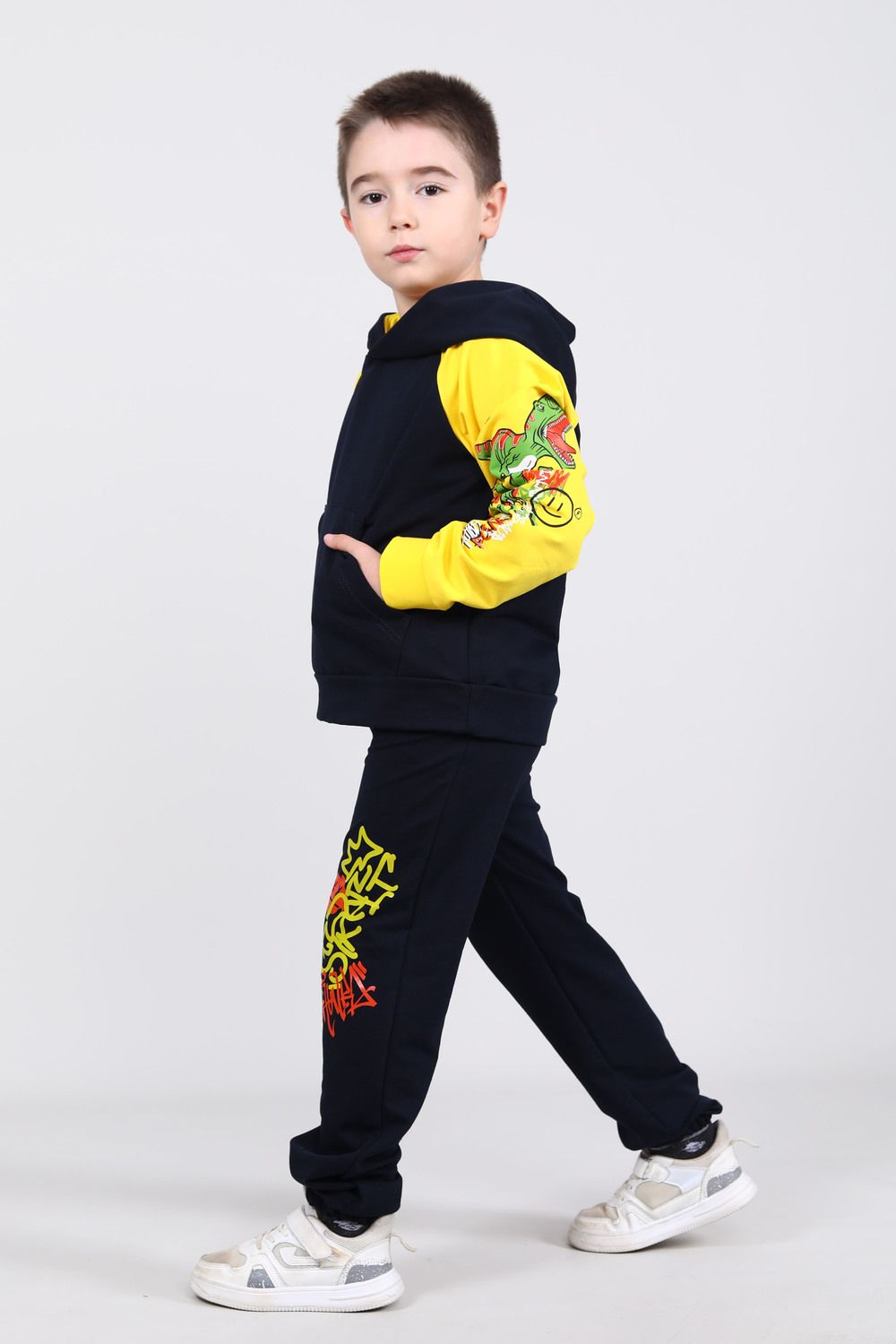 Костюм 15416 детский - синий