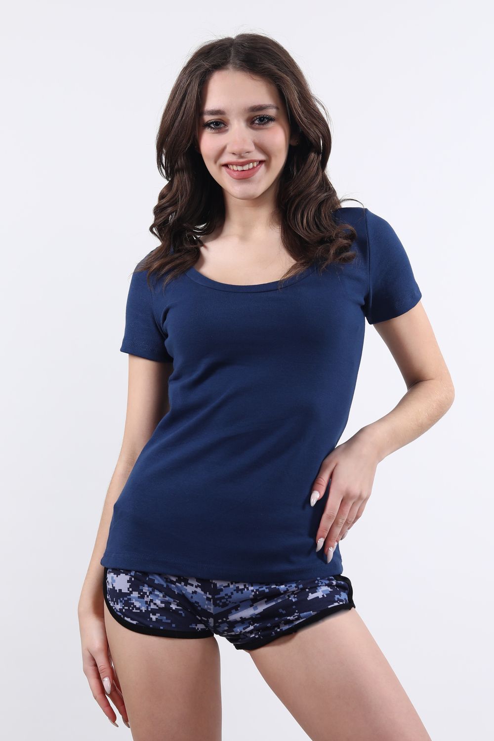 Футболка 15418 - индиго