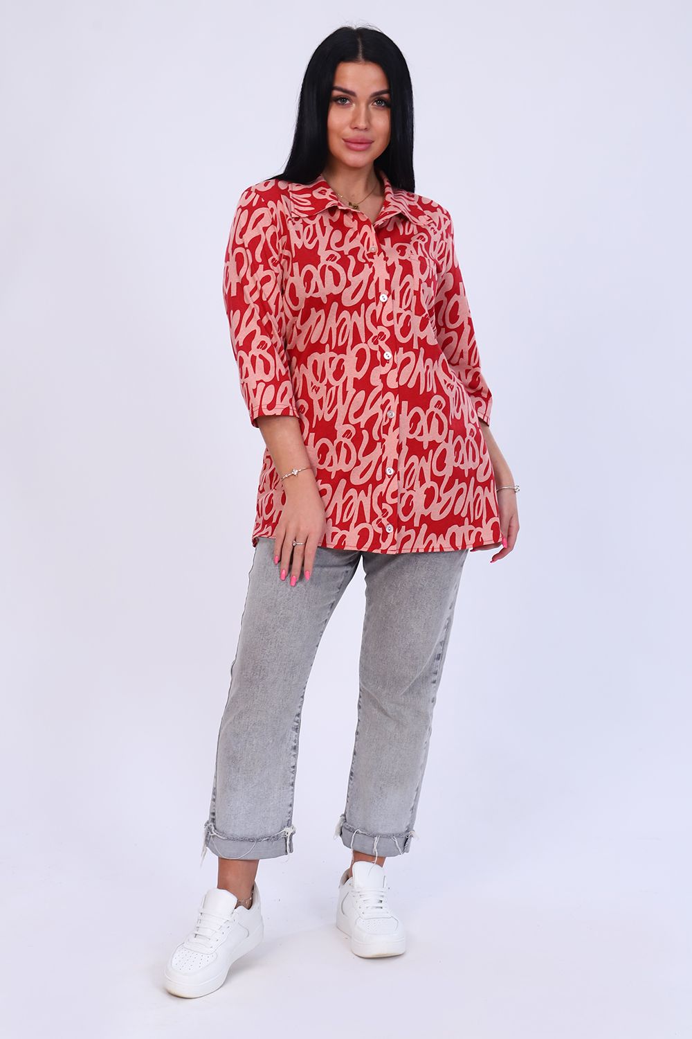 Туника 11785 - красный