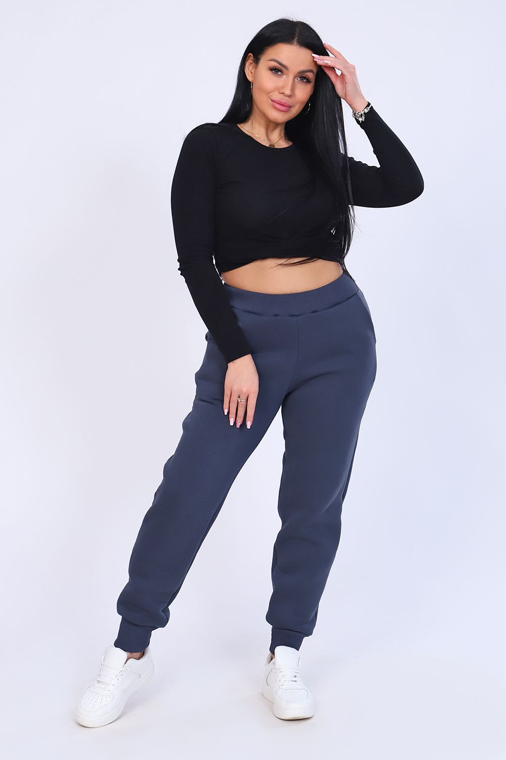 Брюки 82009 - фумэ