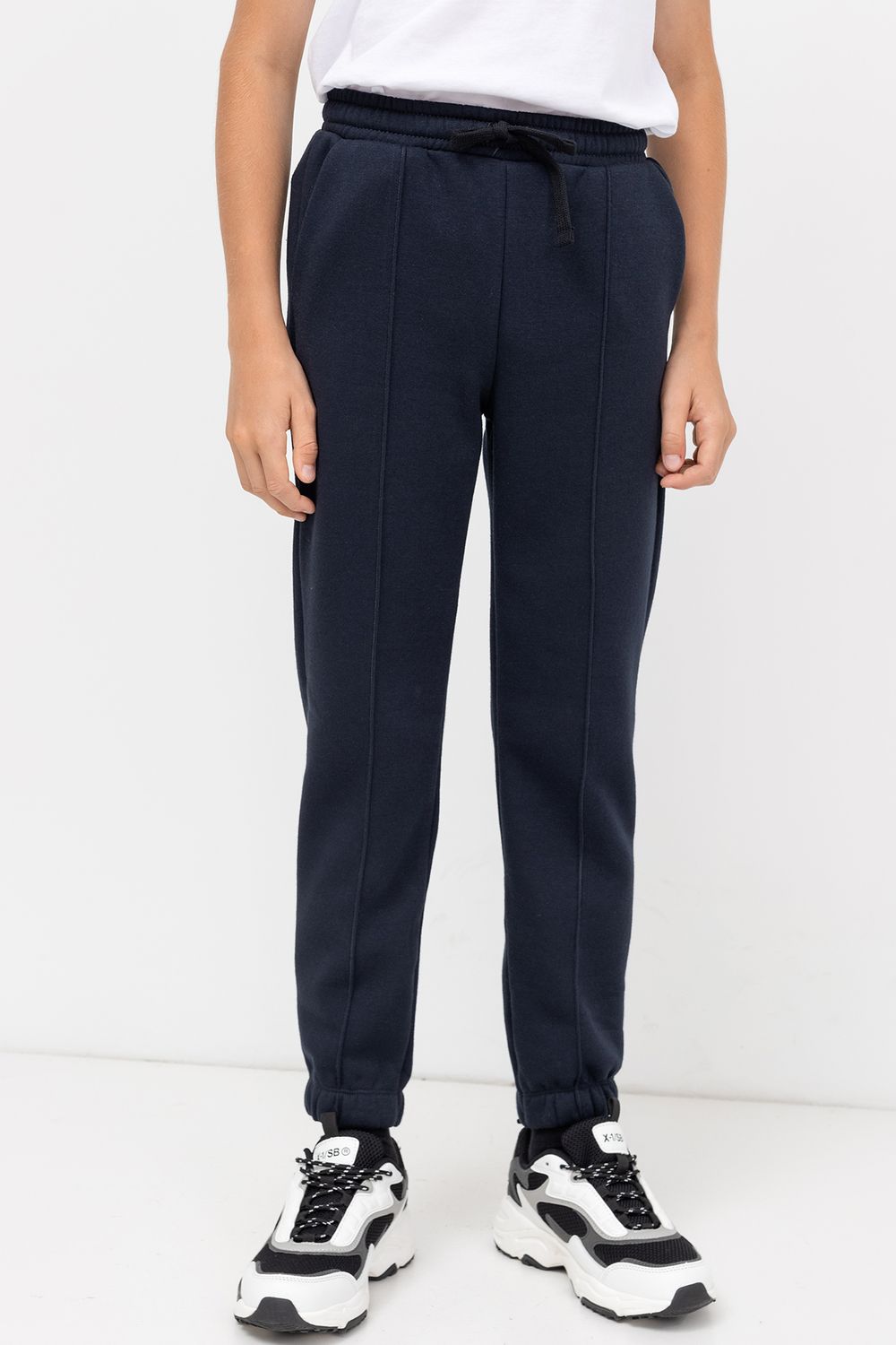 Брюки для мальчиков 183369 - графитовый