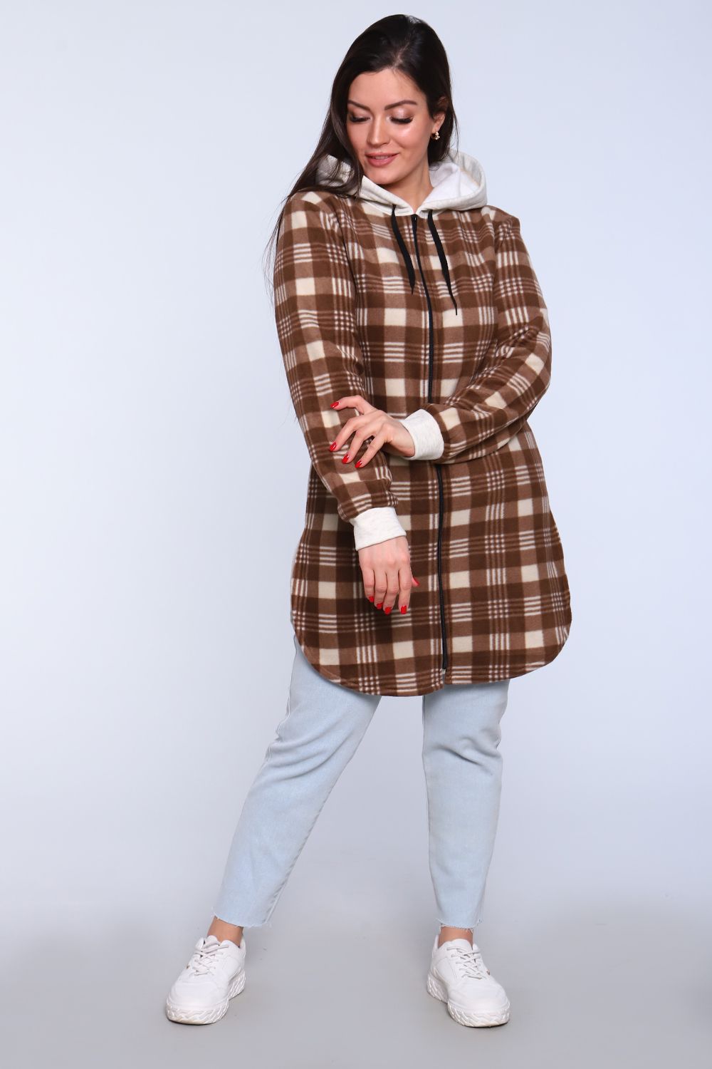 Туника 52242 - коричневый