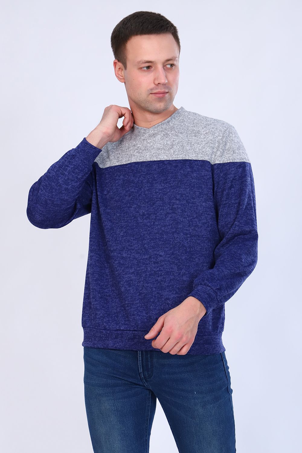 Джемпер 52243 - голубой