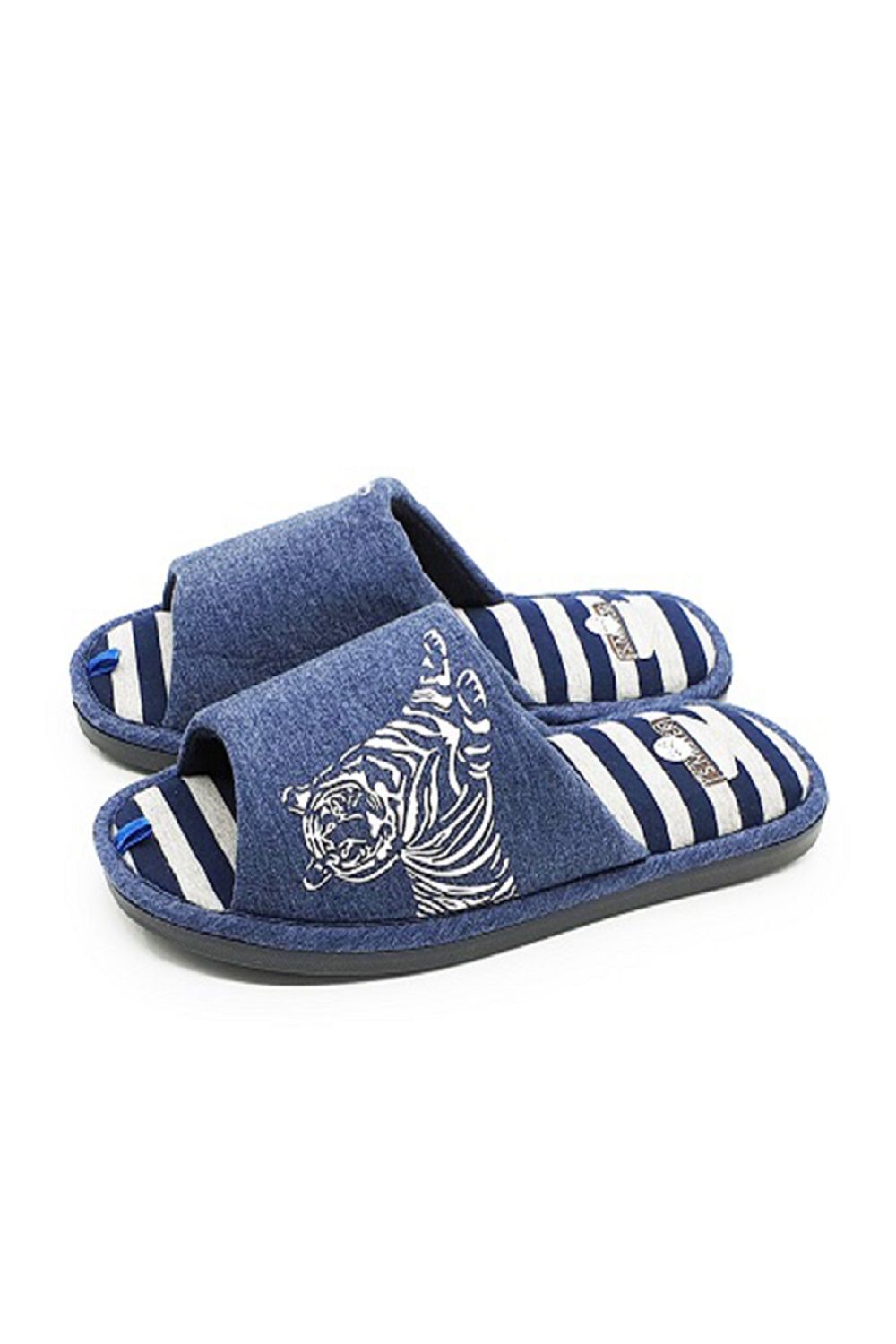 Туфли комнат. муж. 351-103-02 отк - синий